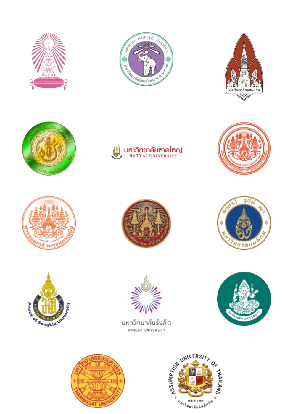 มหาวิทยาลัยชั้นนำทั่วประเทศ